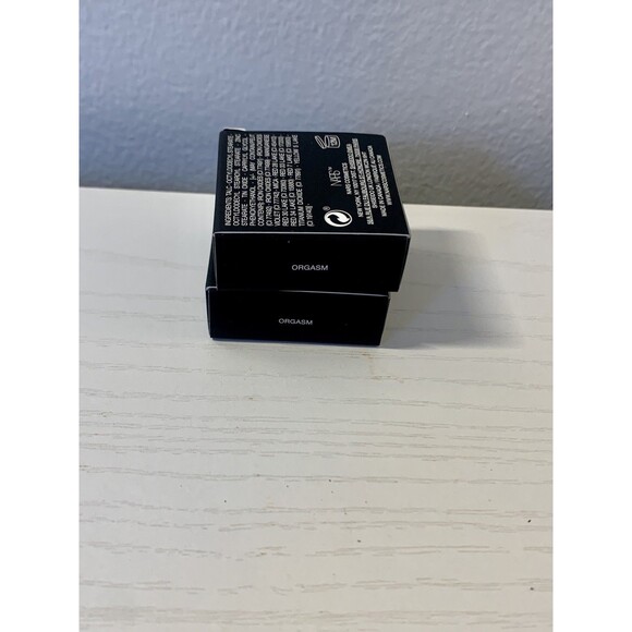 2X NARS Blush ORGASM Peachy Pink w/ Shimmer Travel Size 1.2g Set Mini Gold - Picture 2 of 3